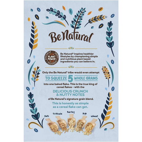 Be Natural 5 Whole Grain Cereal – High Fibre, Plant-Based Breakfast"