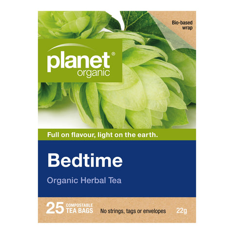 Planet Organic Bedtime Herbal Tea | 25 Tea Bags