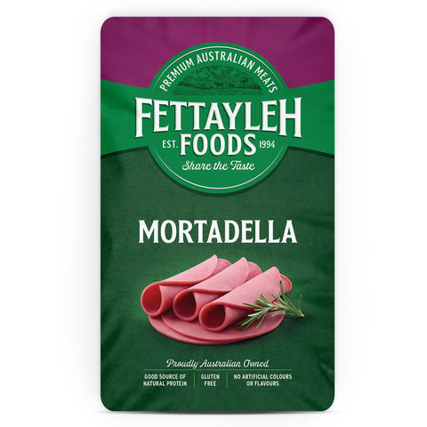 Fettayleh Foods Beef Mortadella Plain 150g