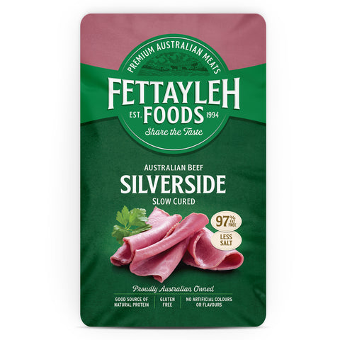 Fettayleh Foods Australian Beef Silverside Slow Cured 150g