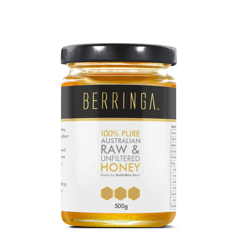 Berringa Raw Eucalyptus Honey 500g