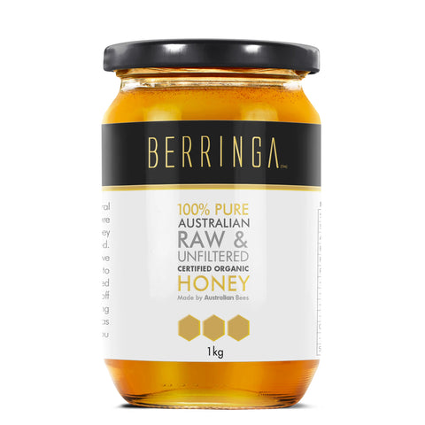 Berringa Eucalyptus Honey Raw Organic 1kg