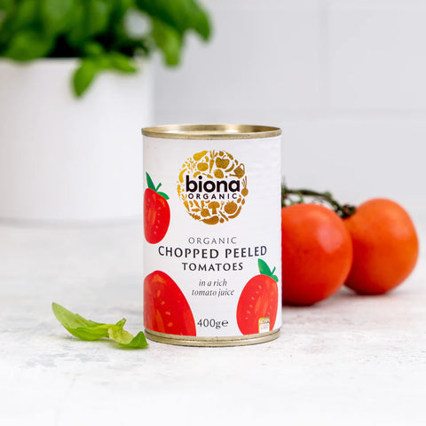 Biona Organic Chopped Peeled Tomatoes - 400g