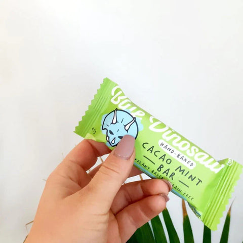 Blue Dinosaur Bar Cacao Mint 45g