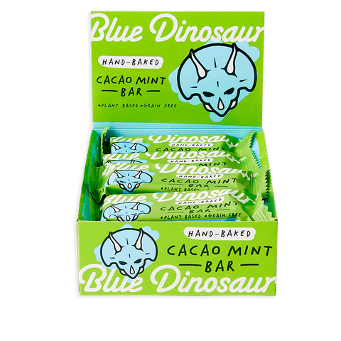 Blue Dinosaur Bar Cacao Mint 45g