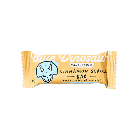 Blue Dinosaur Bar Cinnamon Scroll 45g