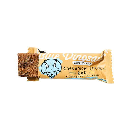 Blue Dinosaur Bar Cinnamon Scroll 45g