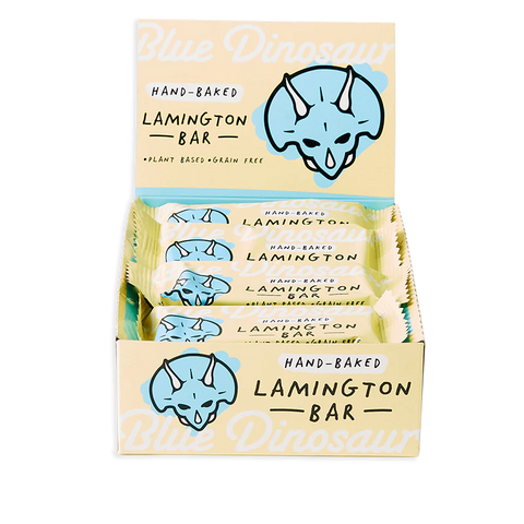 Blue Dinosaur Bar Lamington 45g