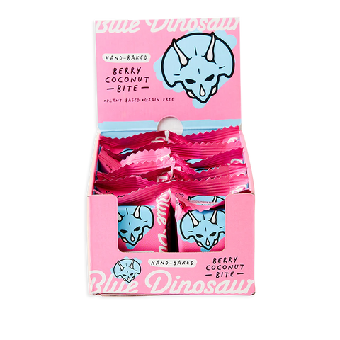 Blue Dinosaur Bite Berry & Coconut 30g / box of 18