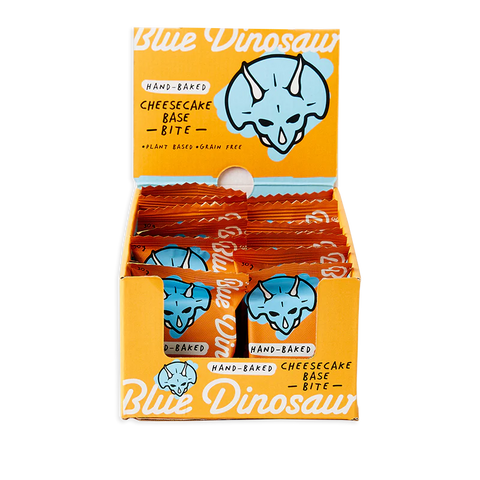 Blue Dinosaur Bite Cheesecake Base 30g / box of 18