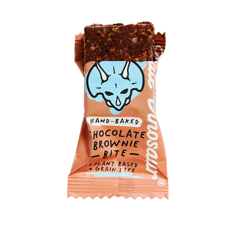 Blue Dinosaur Bite Chocolate Brownie 30g / box of 18