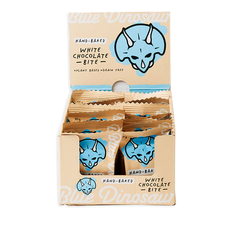 Blue Dinosaur Bite White Chocolate 30g  / box of 18