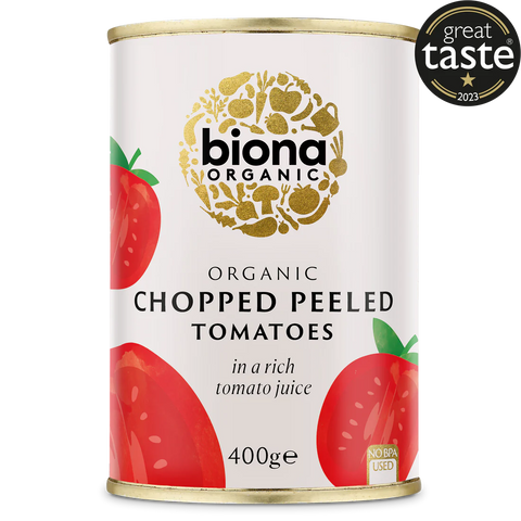 Biona Organic Chopped Peeled Tomatoes - 400g