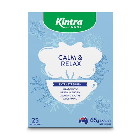 Kintra Foods Calm & Relax Tea - 25 Filter Bags