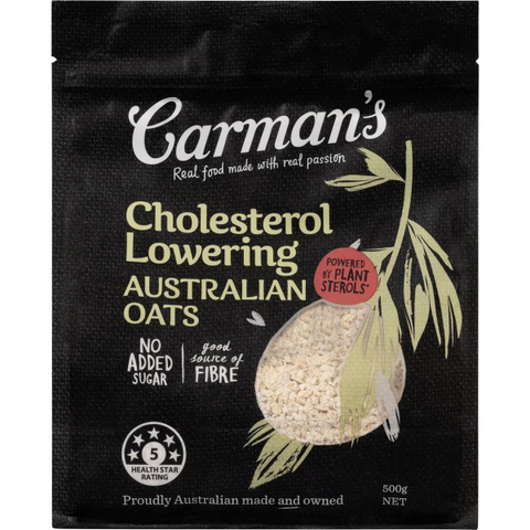 Carman's Cholesterol Lowering Australian Oats 500g
