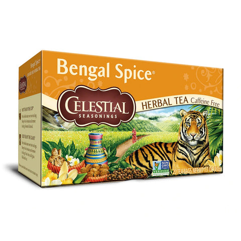 Celestial Bengal Spice Herbal Tea 20 Tea Bags