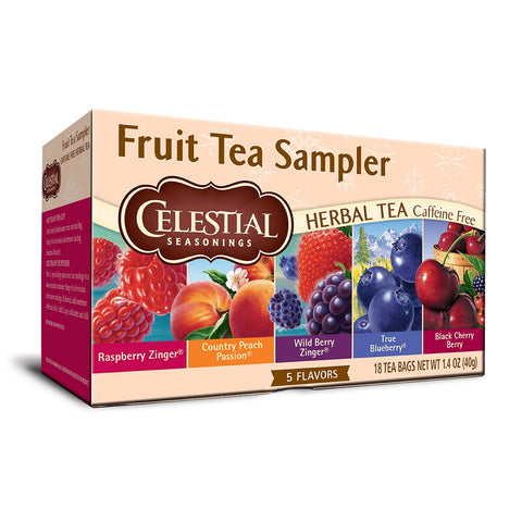 Celestial Tea Fruit Sampler / 18 Tea Bags