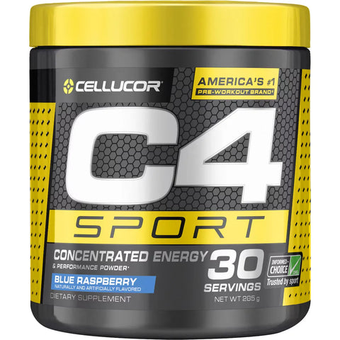 Cellucor C4 Sport Pre-workout Powder Blue Raspberry 285g