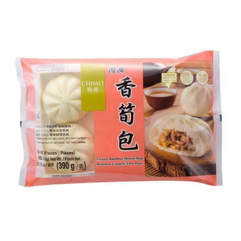 Chi Mei Frozen Bamboo Shoots Bun 390g - 6 Pieces