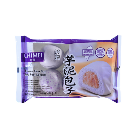 Chi Mei Frozen Taro Bun 390g - 6 Pieces