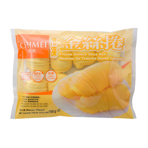 Chi Mei Frozen Golden Slice Roll 700g - 10 Pieces