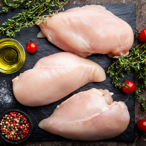 Free Range Chicken Breast 3Pcs Approx 1kg-1.3kg