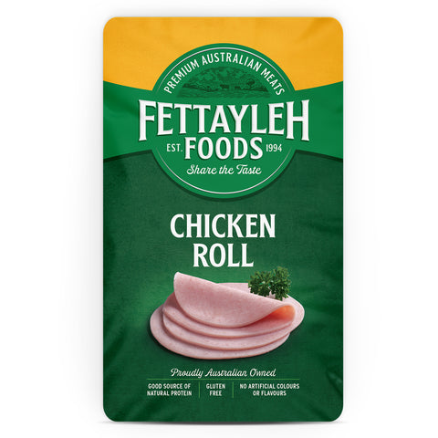 Fettayleh Foods Chicken Roll Plain 150g