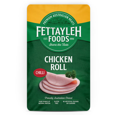 Fettayleh Foods Chicken Roll Chili 150g