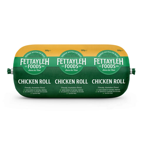 Fettayleh Foods Chicken Roll Chub 500g