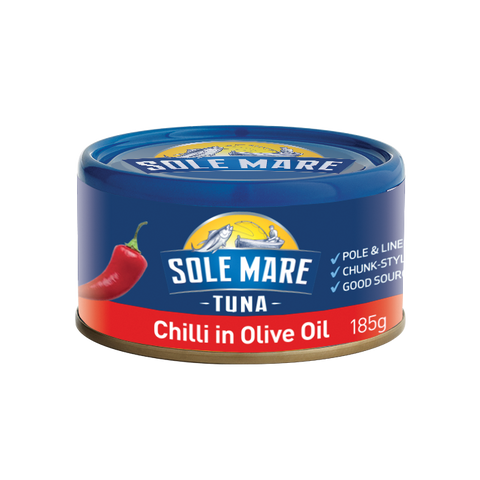 Sole Mare Tuna in Olive Oil with Chilli 185g