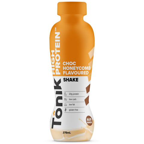 Tonik High Protein Drink Choc Honeycomb Flavoured 375ml