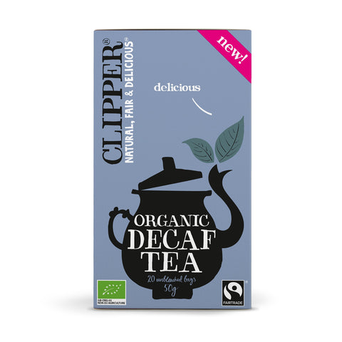 Clipper Organic Black Decaf Tea x 20 Tea Bags