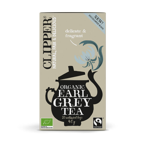 Clipper Organic Earl Grey Tea  20 Tea Bags