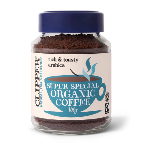 Clipper Organic Coffee Super Special Med Roast 100g