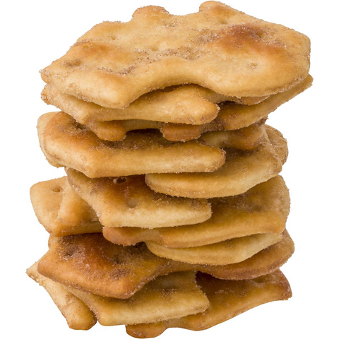 Close-up of Arnott's Shapes Vegemite & Cheese Biscuits