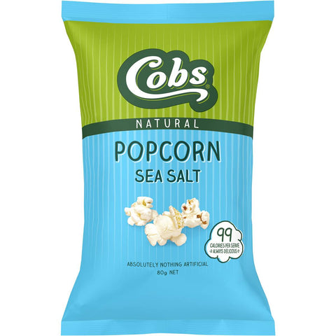 Cobs Popcorn Sea Salt Gluten Free 80g