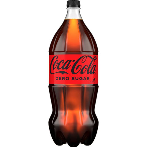 Coca - Cola Zero Sugar Soft Drink Bottle 2l