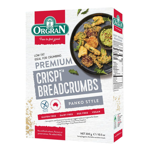 Orgran Gluten Free Crispi Premium Breadcrumbs 300g