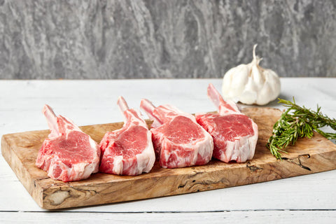 Free Range Grass Fed Lamb Cutlets 1kg