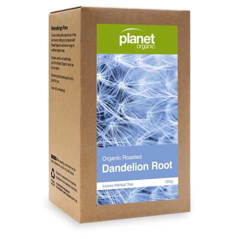 Planet Organic Dandelion Root Raw Loose Herbal Tea | 100g