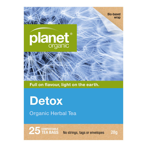 Planet Organic Detox Herbal Tea | 25 Tea Bags