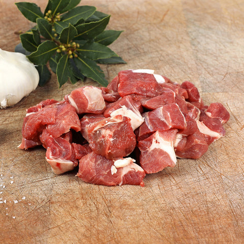 Halal Diced Lamb 1kg