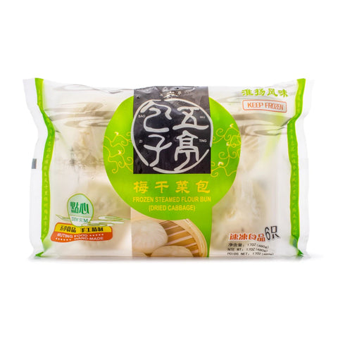 Frozen Steamed Flour Bun ( Dried Cabbage ) 6pcs 480g