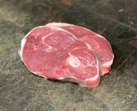 Free Range Grass Fed Lamb Leg Chops 500g