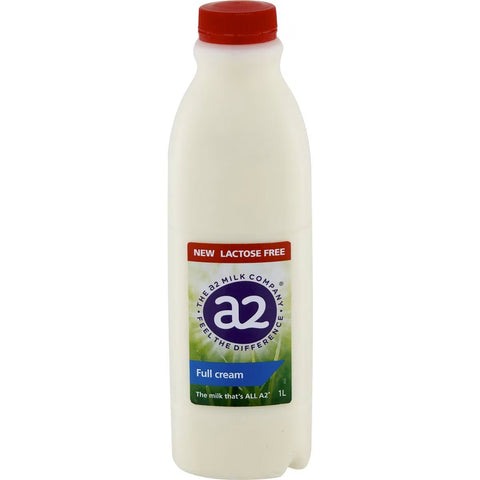 a2 Milk® Lactose Free Full Cream Milk 1L