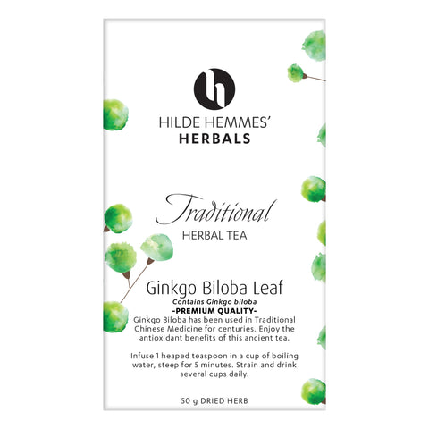 Hilde Hemmes' Herbals Traditional Herbal Tea Ginkgo Biloba Leaf 50g