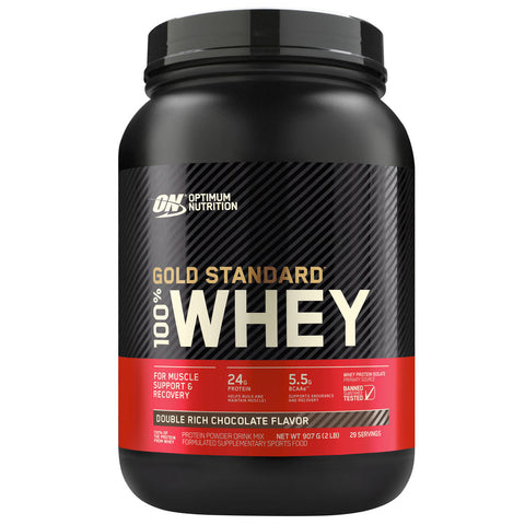 Optimum Nutrition Gold Standard 100% Whey Protein Double Rich Chocolate 907g