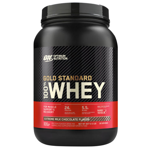 Optimum Nutrition Gold Standard 100% Whey Protein Extreme Milk Chocolate 907g