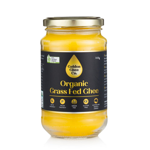 Golden Ghee Co Ghee Organic & Grass Fed 325g