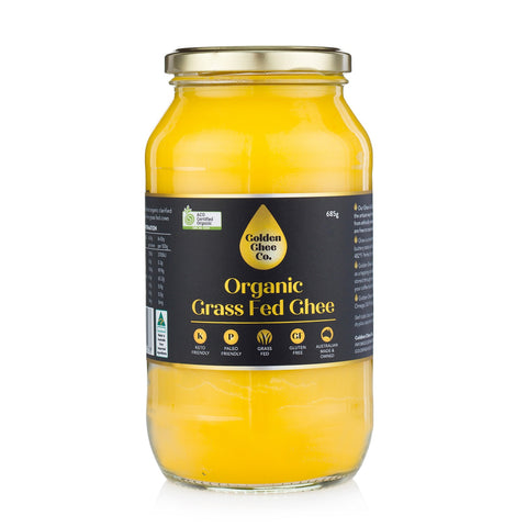 Golden Ghee Co Ghee Organic & Grass Fed 685g